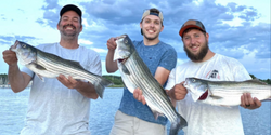 Striped Bass Galore at Maryland Fishing Charter